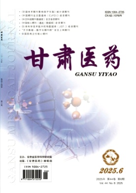 甘肃医药杂志